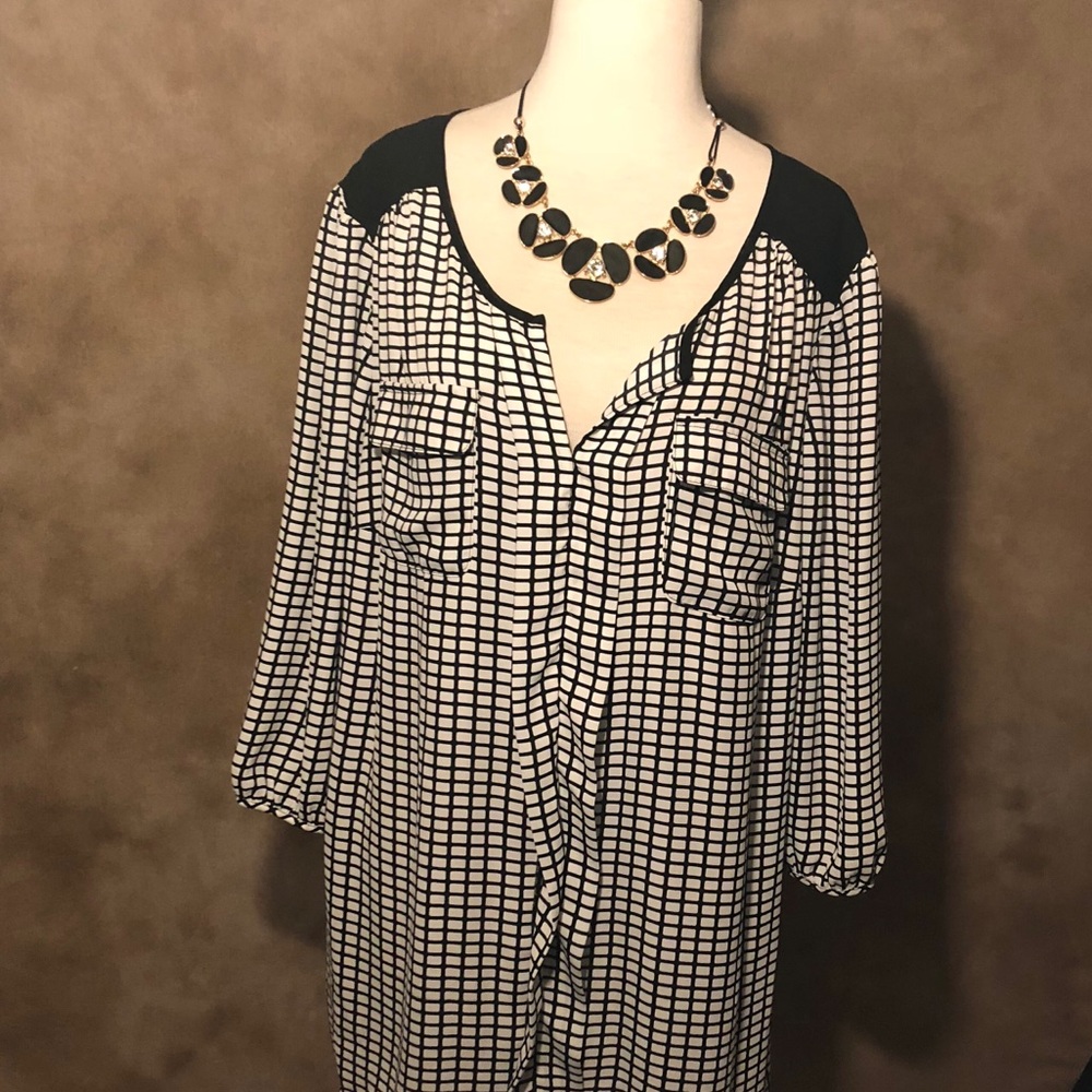 Dressbarn Plus Size Top, 2X